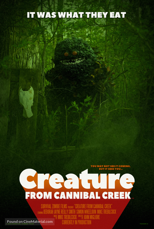 Creature from Cannibal Creek - Canadian Movie Poster