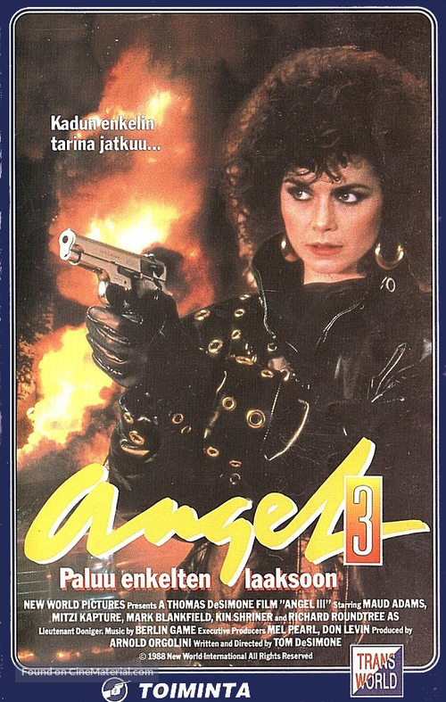 Angel III: The Final Chapter - Finnish VHS movie cover