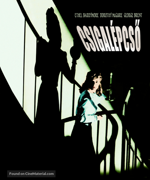 The Spiral Staircase - Hungarian Movie Cover