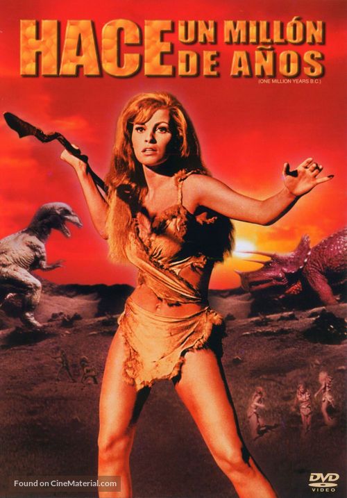 One Million Years B.C. - Spanish Movie Cover