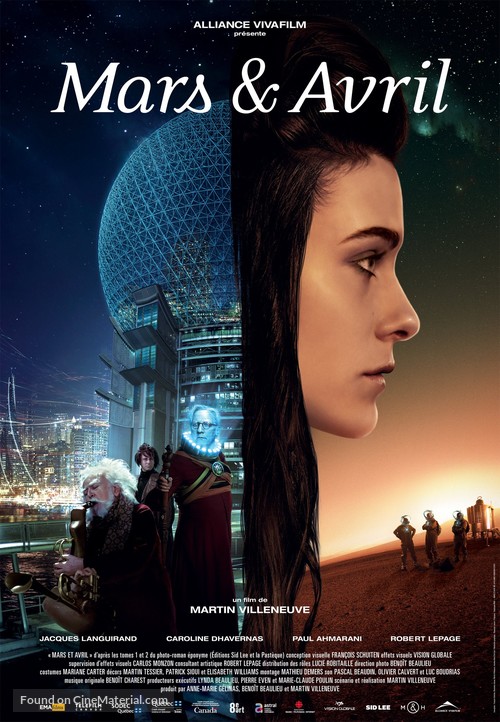 Mars et Avril - Canadian Movie Poster