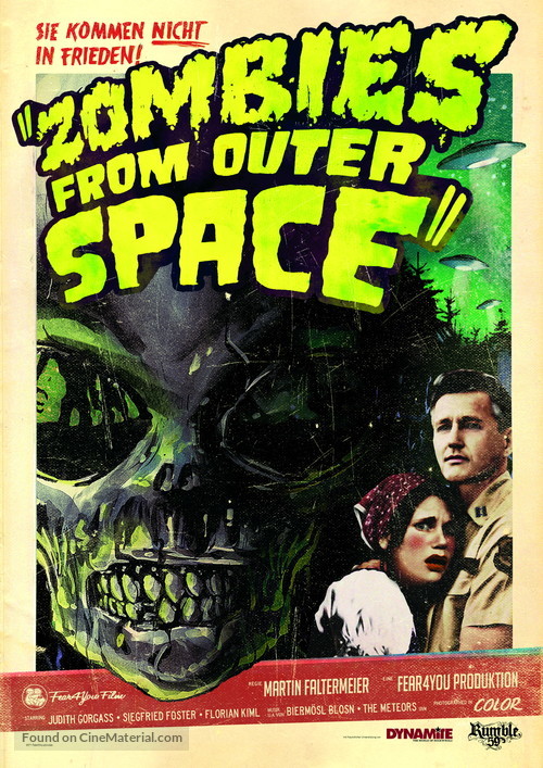 Zombies from Outer Space - German Movie Poster