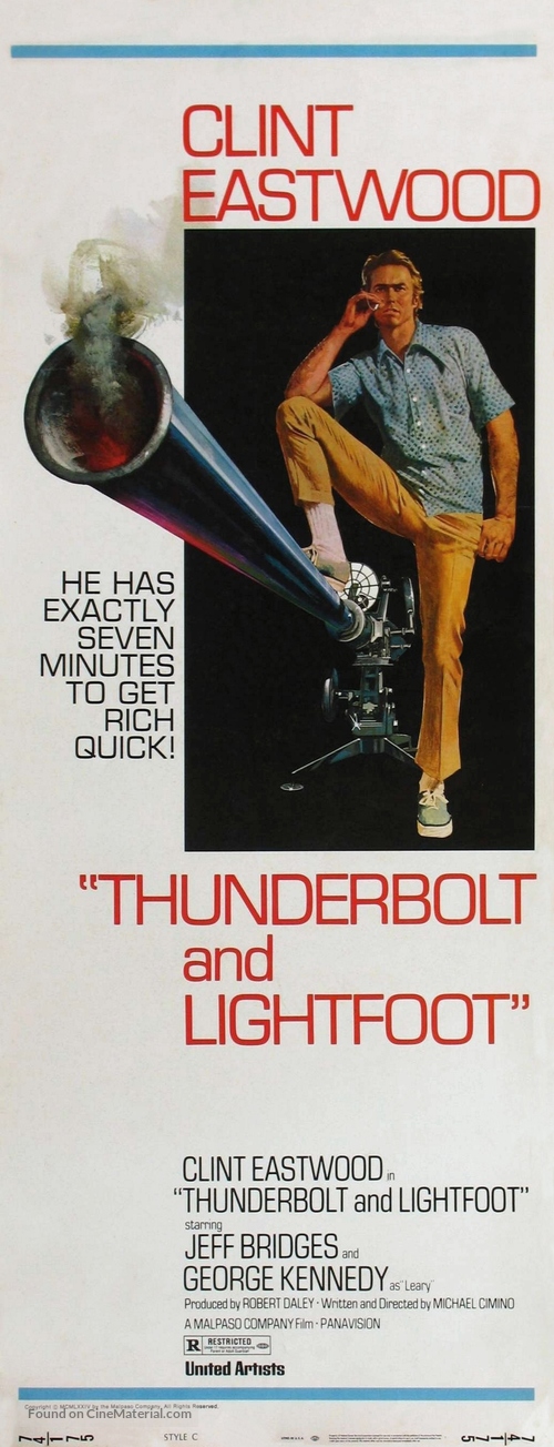 Thunderbolt And Lightfoot - Movie Poster