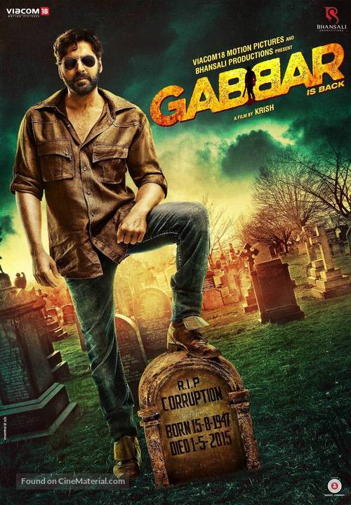 Gabbar is Back - Indian Movie Poster