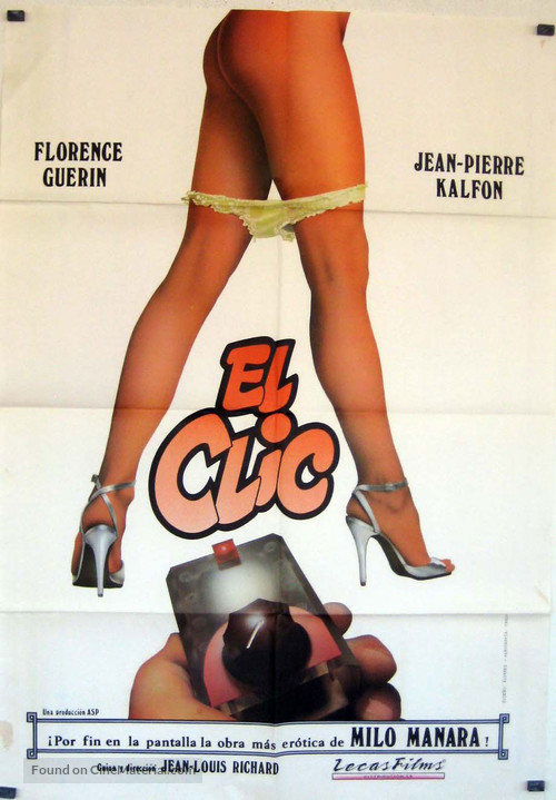 Le d&eacute;clic - Spanish Movie Poster
