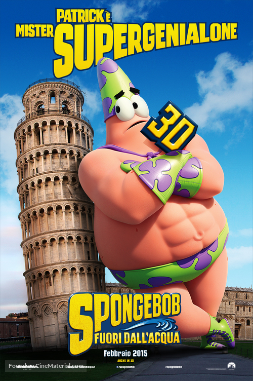 The SpongeBob Movie: Sponge Out of Water - Italian Movie Poster