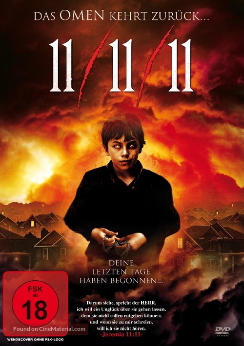 11/11/11 - German DVD movie cover