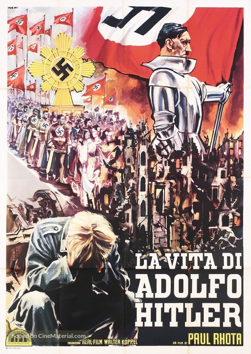 Das Leben von Adolf Hitler - Italian Movie Poster