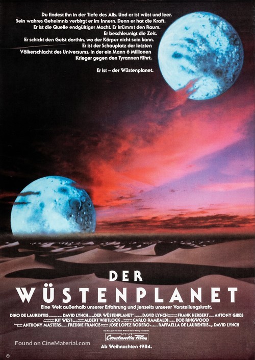 Dune - German Movie Poster