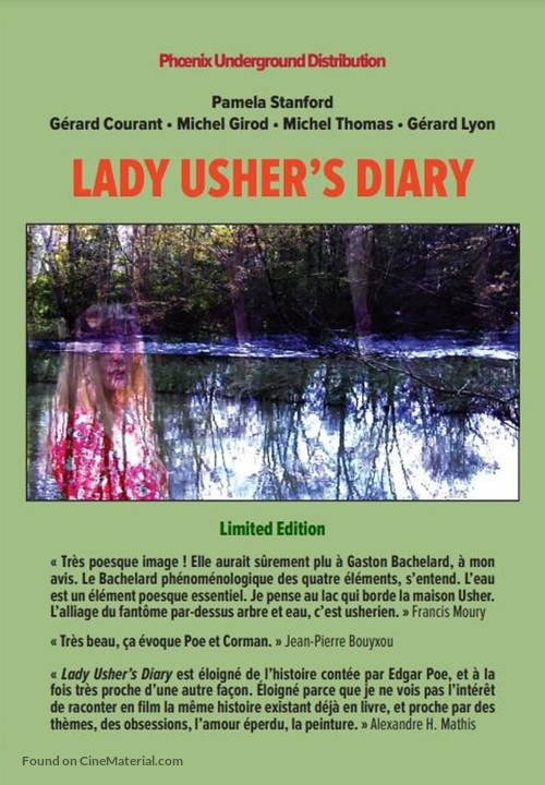 Lady Usher&#039;s Diary - French DVD movie cover