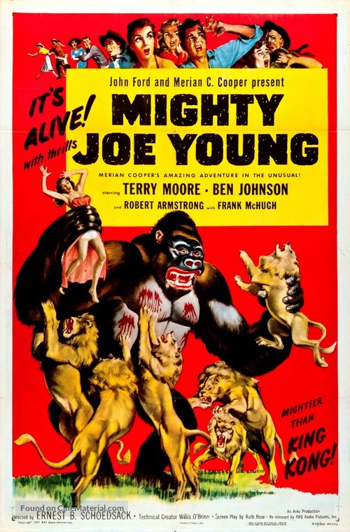Mighty Joe Young - Movie Poster