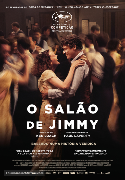 Jimmy&#039;s Hall - Portuguese Movie Poster