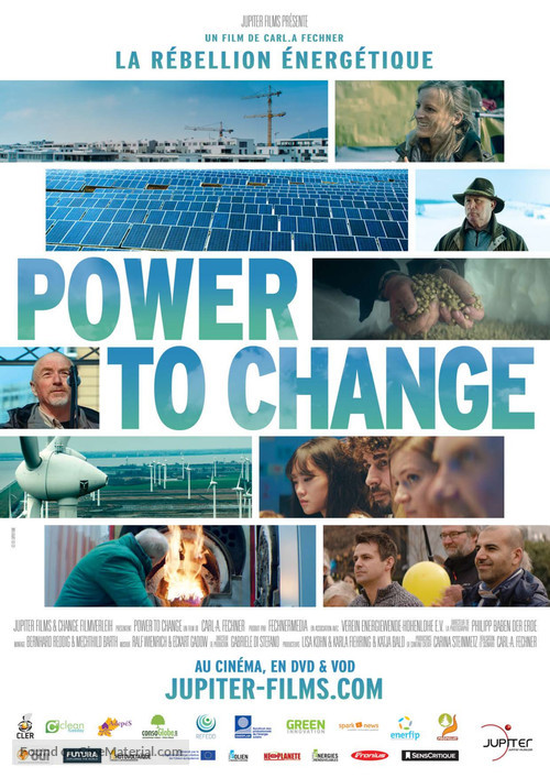 Power to Change: Die EnergieRebellion - French Movie Poster