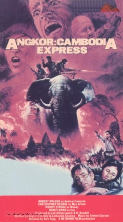 Angkor: Cambodia Express - VHS movie cover