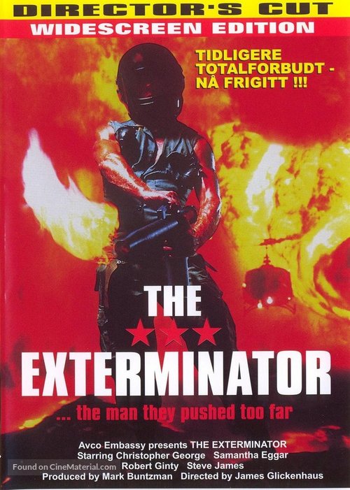 The Exterminator - Norwegian Movie Cover