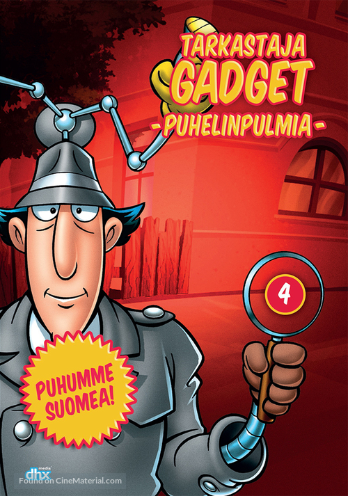 &quot;Inspector Gadget&quot; - Finnish DVD movie cover