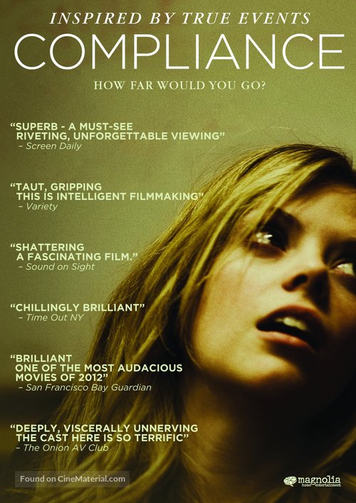 Compliance - DVD movie cover