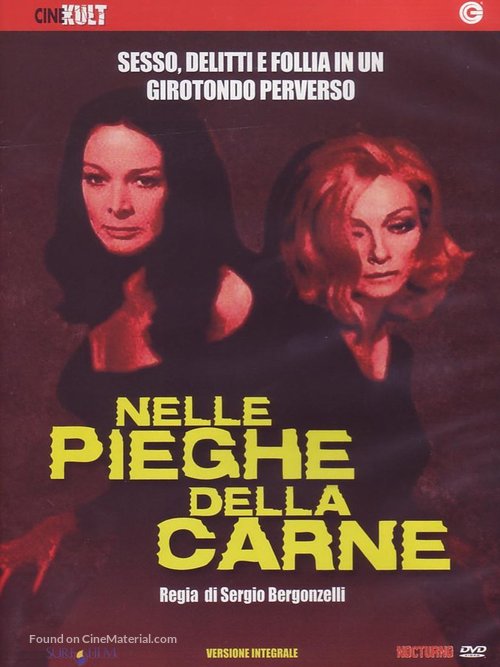 Nelle pieghe della carne - Italian DVD movie cover