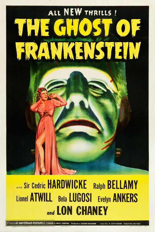 The Ghost of Frankenstein - Movie Poster