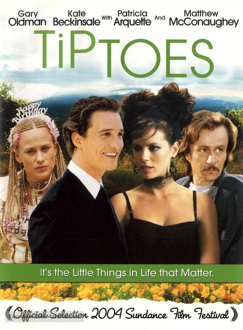 Tiptoes - DVD movie cover