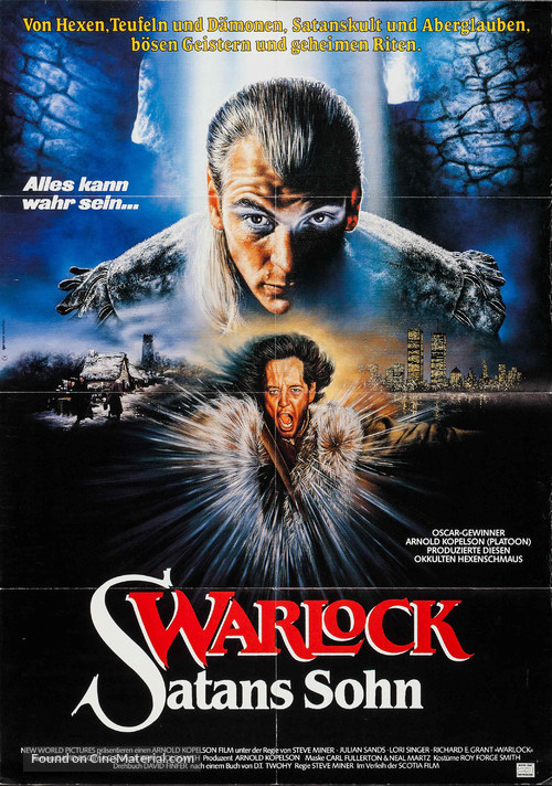 Warlock - German Movie Poster