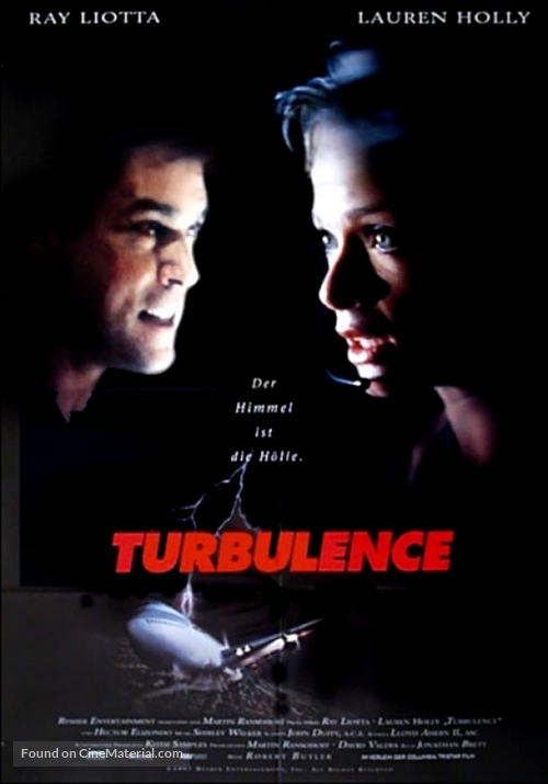Turbulence - German Movie Poster