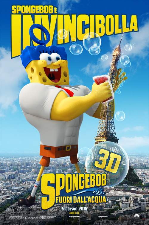 The SpongeBob Movie: Sponge Out of Water - Italian Movie Poster