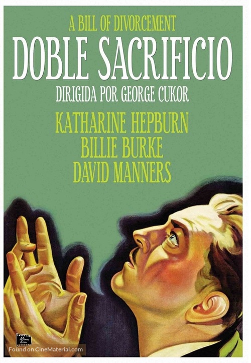 A Bill of Divorcement - Spanish DVD movie cover