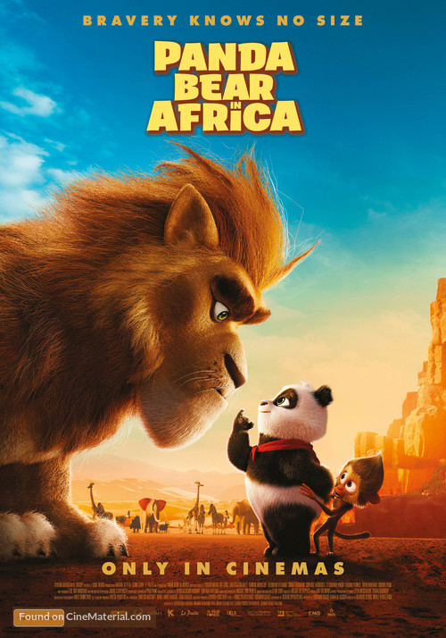 Panda Bear in Africa - Australian Movie Poster