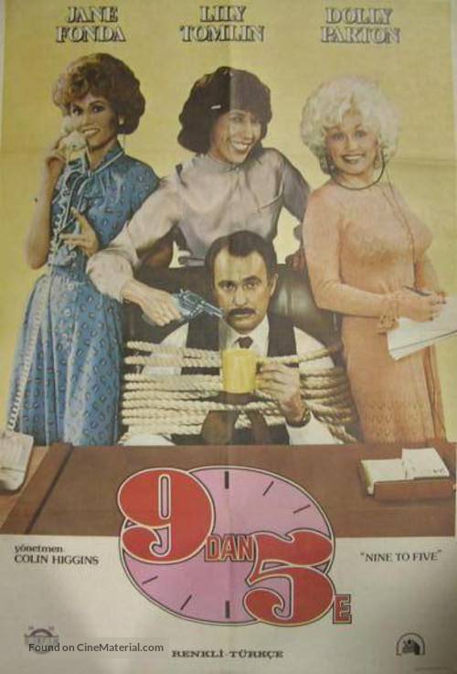 Nine to Five - Turkish Movie Poster