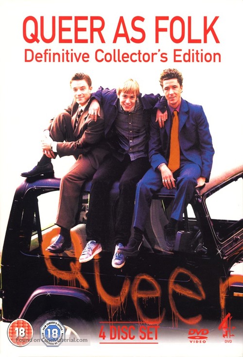 &quot;Queer as Folk&quot; - British DVD movie cover