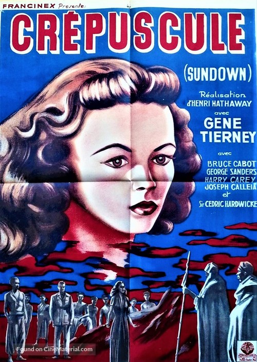 Sundown - French Movie Poster