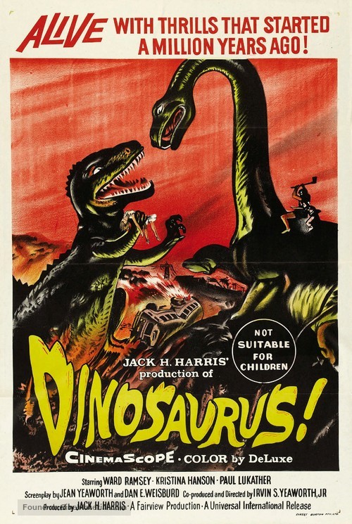 Dinosaurus! - Australian Movie Poster
