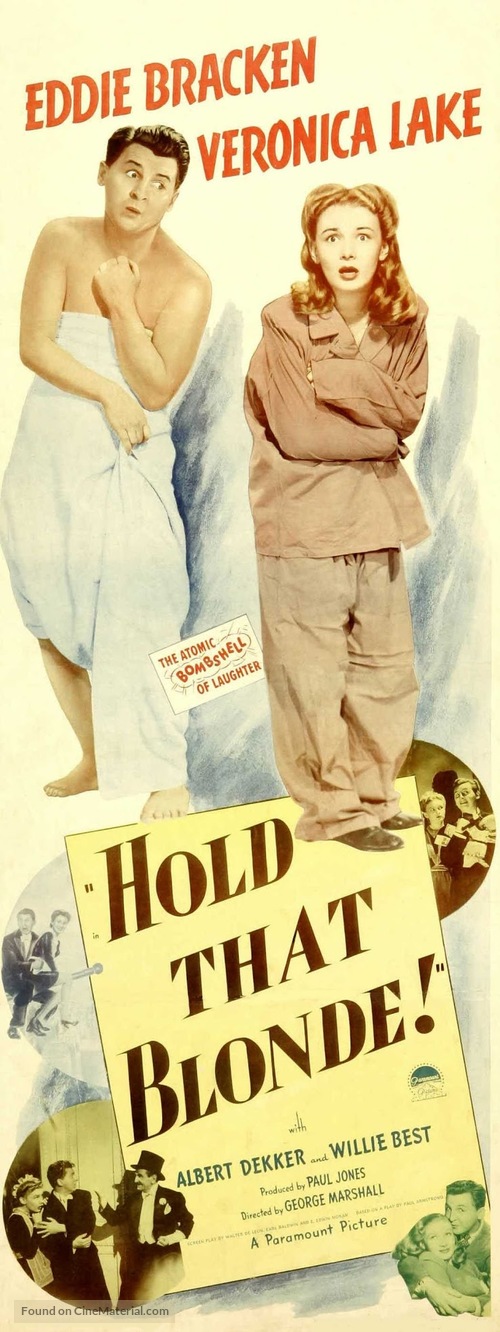 Hold That Blonde - Movie Poster