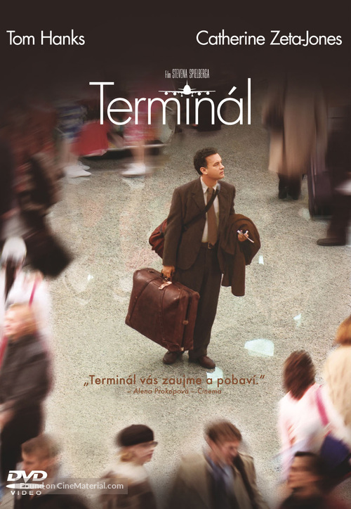 The Terminal - Czech DVD movie cover
