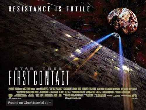 Star Trek: First Contact - British Movie Poster