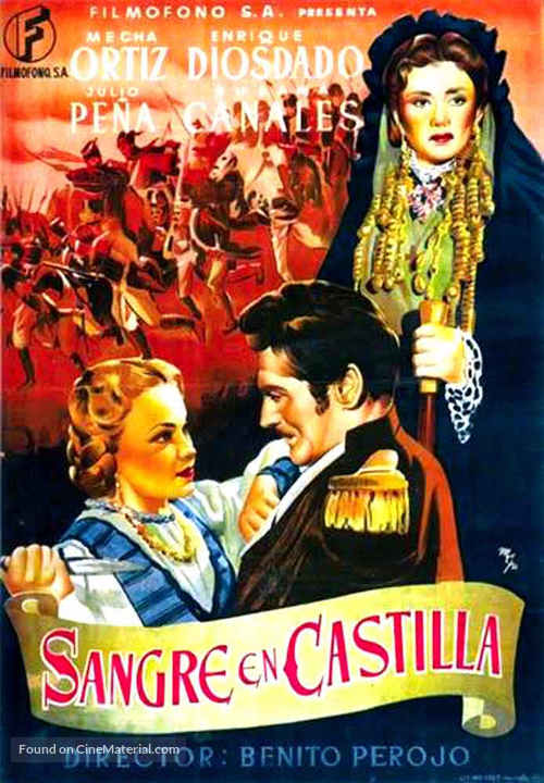 Sangre en Castilla - Spanish Movie Poster