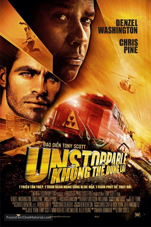 Unstoppable - Vietnamese Movie Poster