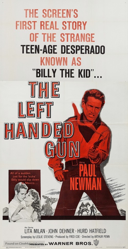 The Left Handed Gun - Movie Poster