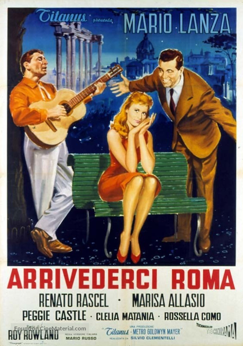 Arrivederci Roma - Italian Movie Poster