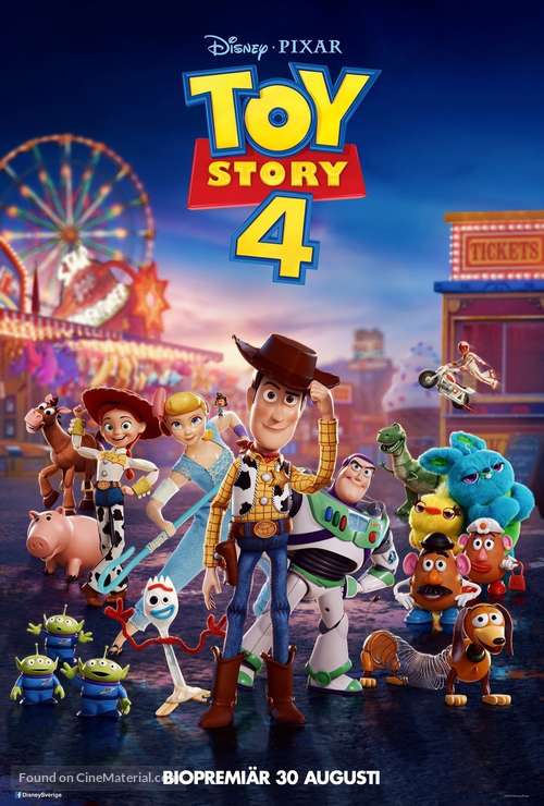 Toy Story 4 - Swedish Movie Poster