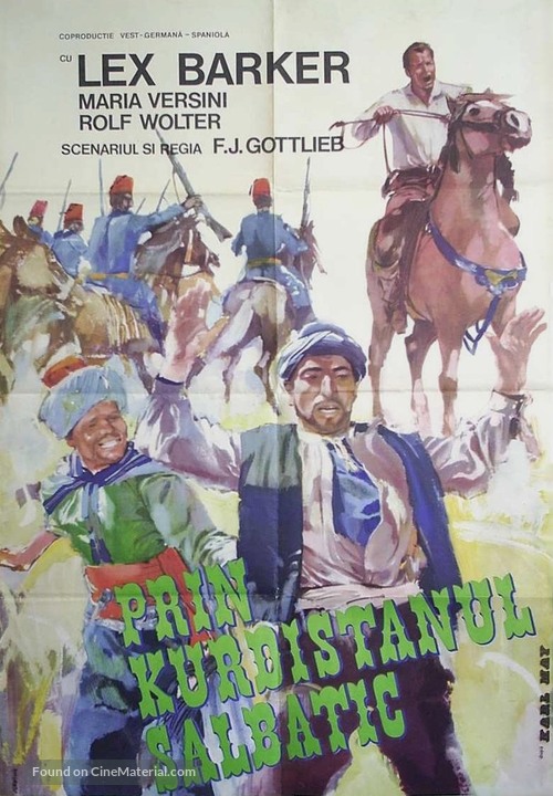 Durchs wilde Kurdistan - Romanian Movie Poster