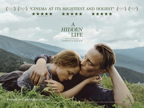 A Hidden Life - British Movie Poster