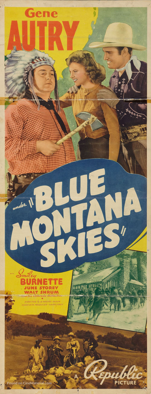 Blue Montana Skies - Movie Poster