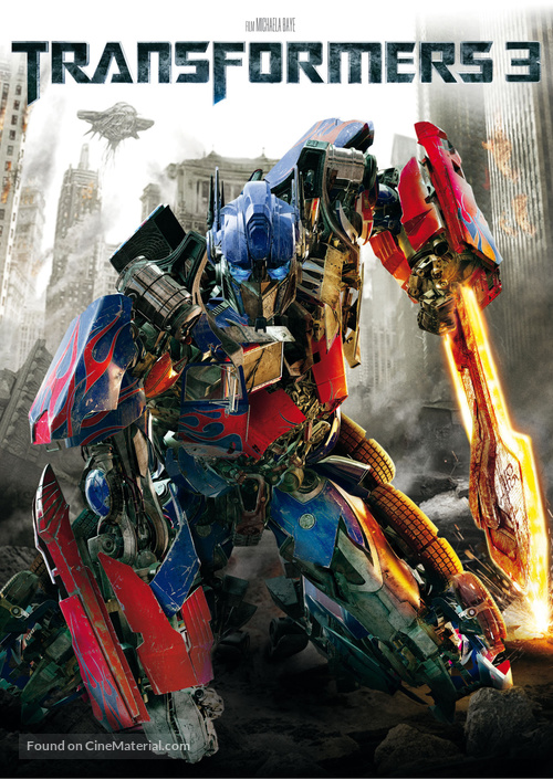 Transformers: Dark of the Moon - Swedish DVD movie cover