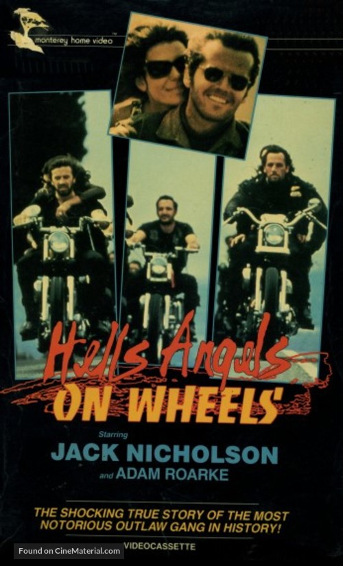 Hells Angels on Wheels - VHS movie cover