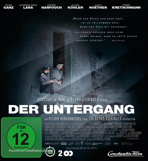 Der Untergang - German Movie Cover