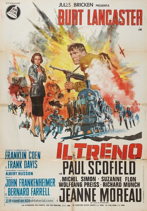 The Train - Italian Movie Poster