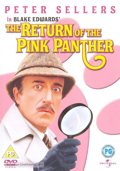 The Return of the Pink Panther - British Movie Cover