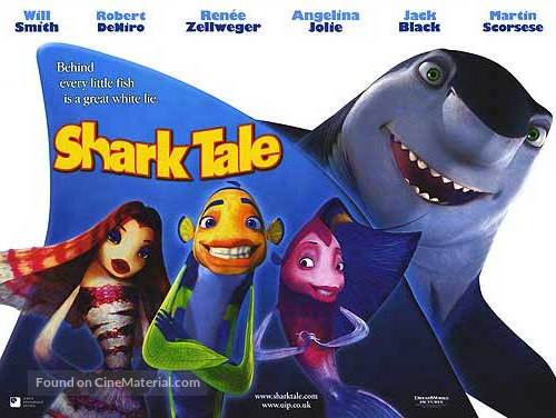 Shark Tale - British Movie Poster